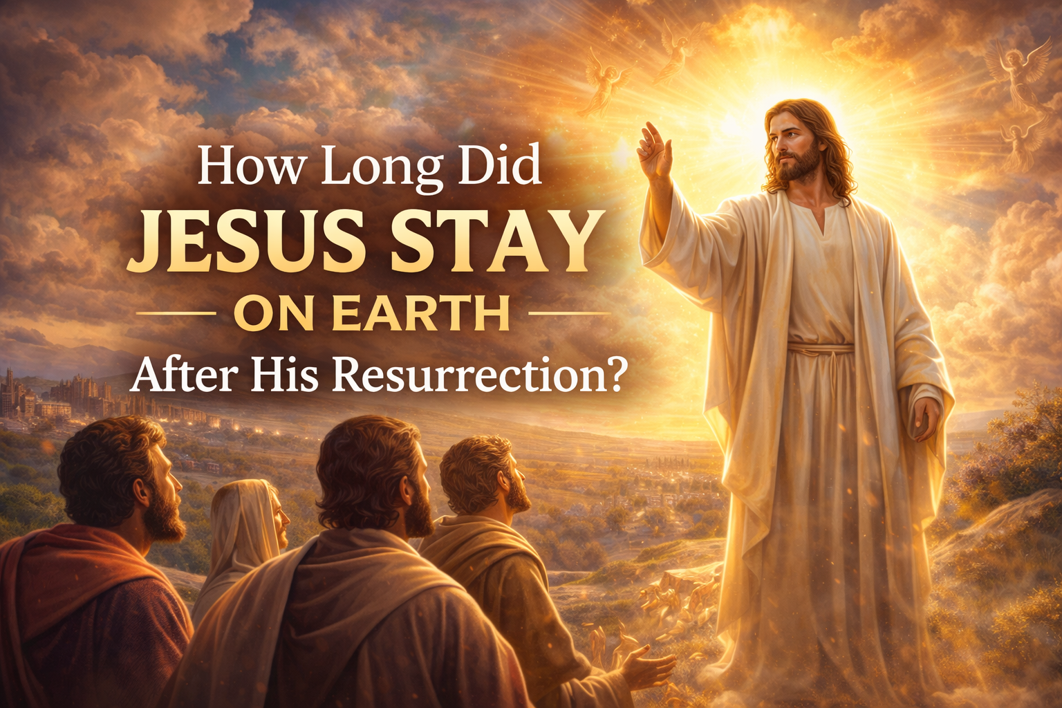 How Long Did Jesus Stay on Earth After His Resurrection?