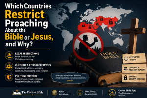 Which Countries Restrict Preaching About the Bible or Jesus, and Why