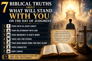 7 Biblical Truths About What Will Stand with You on the Day of Judgment