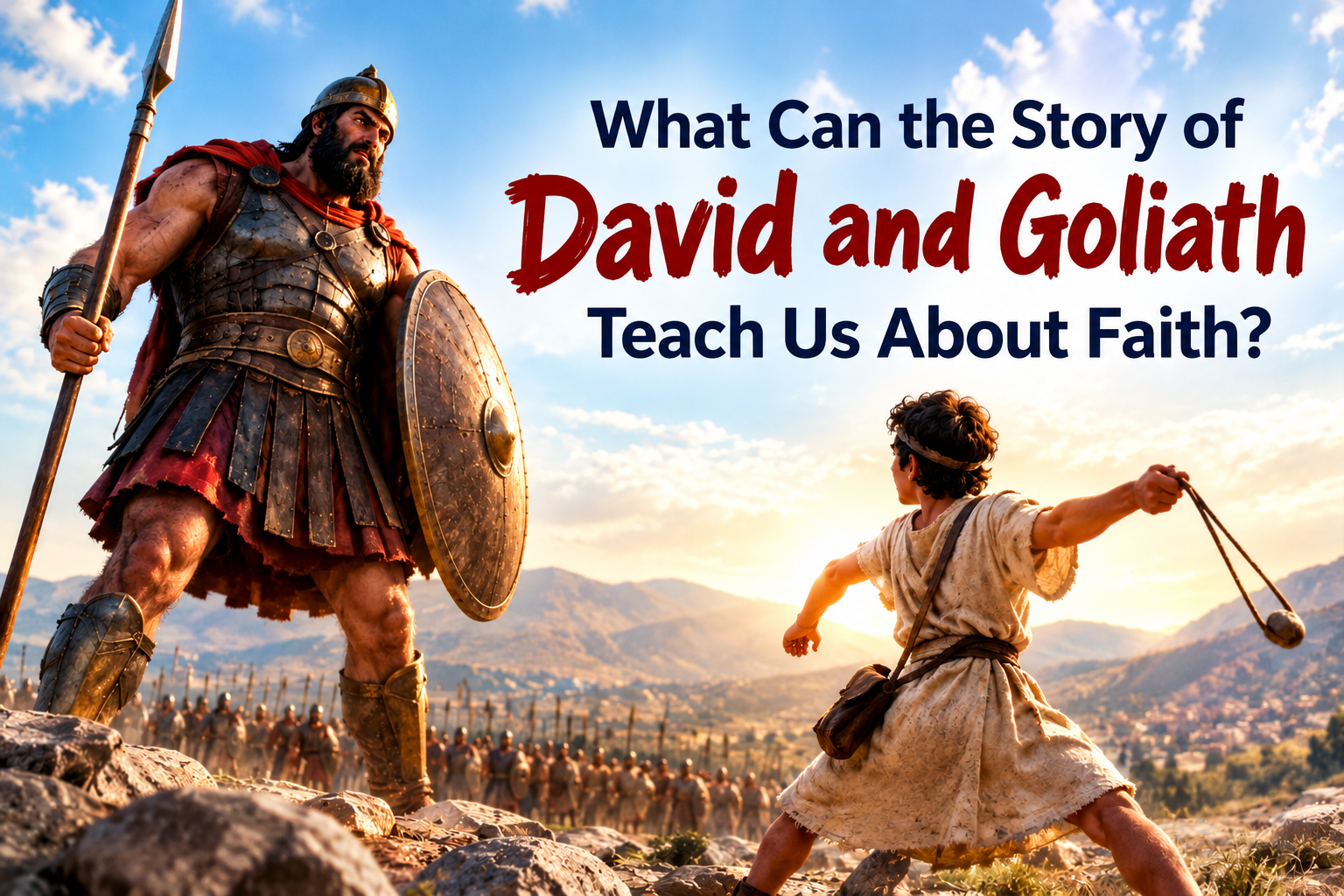 What Can the Story of David and Goliath Teach Us About Faith